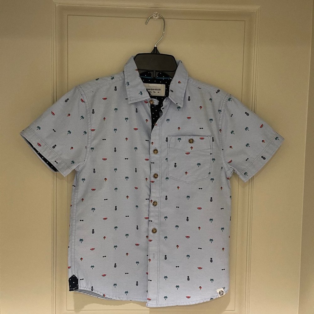 Button Down, Tropical by paperdenim&cloth